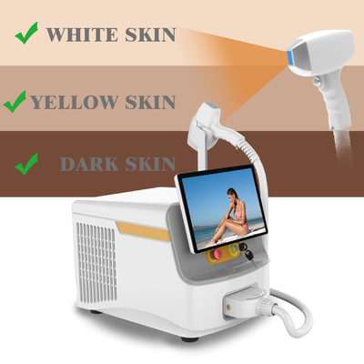 Máquina de depilación láser médica portátil 808nm-810nm CE aprobada