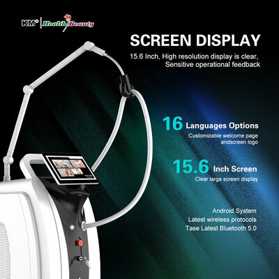 Entrega directa de fábrica Alex Láser 755 1064 Pulso Largo Gentle Pro Yag Láser Máquina de Belleza para Depilación Alejandrita