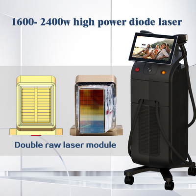 Eliminación de vello eficaz con láser de diodo de 755 808 940 1064nm 1600-2400W de alta potencia