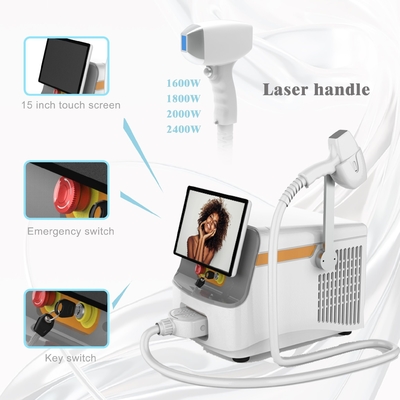1064nm 808 Diodo láser máquina de belleza portátil con pantalla grande