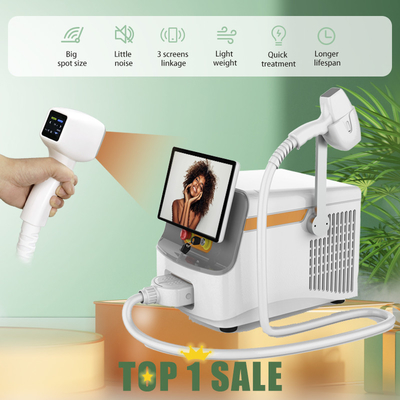 1064nm 808 Diodo láser máquina de belleza portátil con pantalla grande