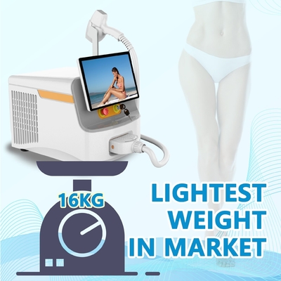 Máquina de depilación láser médica portátil 808nm-810nm CE aprobada