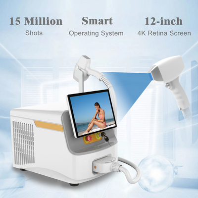 Máquina de depilación láser médica portátil 808nm-810nm CE aprobada