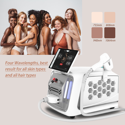 808nm 1064nm 755nm Diodo láser de depilación máquina de belleza portátil con MDSAP
