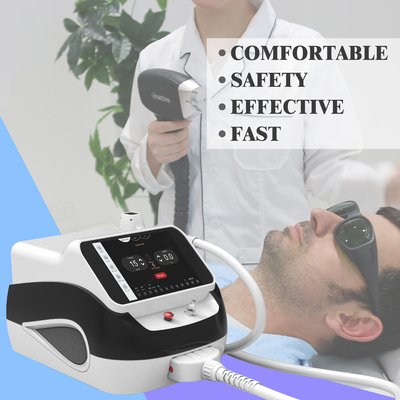Máquina láser profesional de depilación portátil para salón / hogar