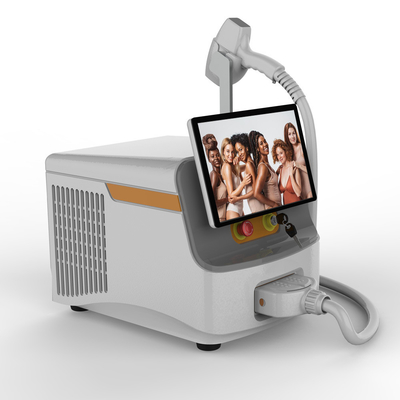 Máquina de depilación por láser portátil permanente 808nm con cabeza ajustable