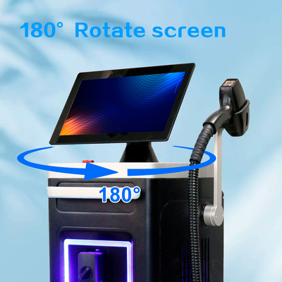 Máquina de depilación por láser de diodo KM 2024 Intercambio 6 Tamaño con mango de alta potencia de 3000W