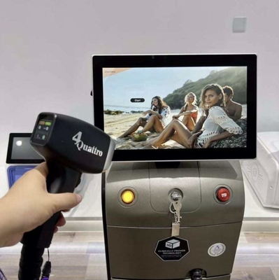 Máquina profesional de depilación láser de diodos 808nm con manual de entrenamiento