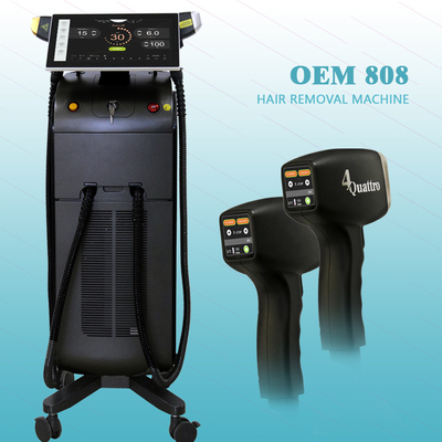 Máquina profesional de depilación láser de diodos 808nm con manual de entrenamiento