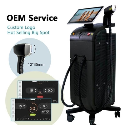Máquina profesional de depilación láser de diodos 808nm con manual de entrenamiento