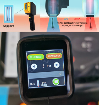 XL Hielo Titanio 808 810nm Diodo Trio Laser depilación Q Switch ND YAG Laser de eliminación de tatuajes