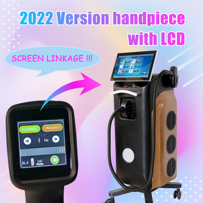 Sistema de súper enfriamiento Máquina de depilación láser de diodo láser titanio 755/808/1064nm ICE
