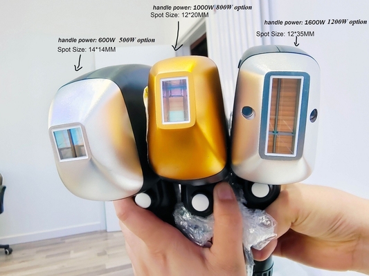 Big Spot 4cm2 755 808 1064nm Hielo Diodo de Titanio Trio Laser depilación de belleza máquina