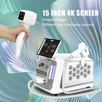 Máquina láser de diodo portátil comercial personalizada con tamaño de punto de 12 * 20 mm
