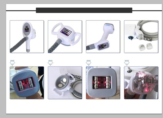 Máquina para adelgazar el cuerpo, levantamiento de la piel, máquina de forma de vela, máquina de cavitación por ultrasonido de RF.