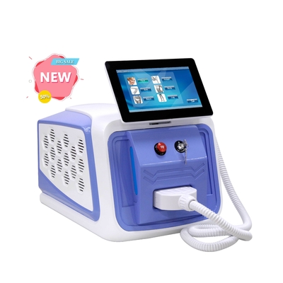 Máquina de belleza láser IPL portátil de 810nm con diodo de depilación de tres bandas de onda