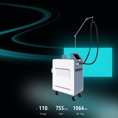 2024 755nm máquina de depilación láser de alejandrita con pantalla táctil de color de 15 pulgadas