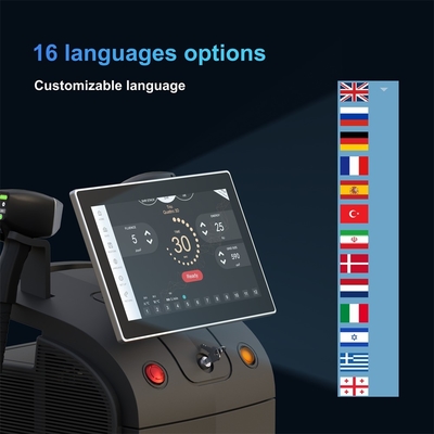 Máquina de depilación láser 3D 810Nm con servicio personalizado y tamaño de punto 15 * 27mm