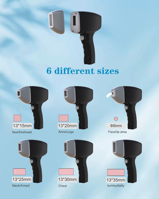 Máquina de depilación láser 3D 810Nm con servicio personalizado y tamaño de punto 15 * 27mm