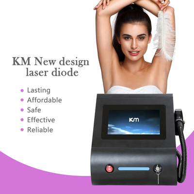 KM LASER Shell 808nm Diodo Laser de depilación personalizable con el logotipo del cliente