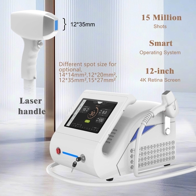 KM LASER Shell 808nm Diodo Laser de depilación personalizable con el logotipo del cliente
