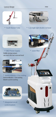 Máquina de eliminación de tatuajes con láser 1064nm 532nm 755nm