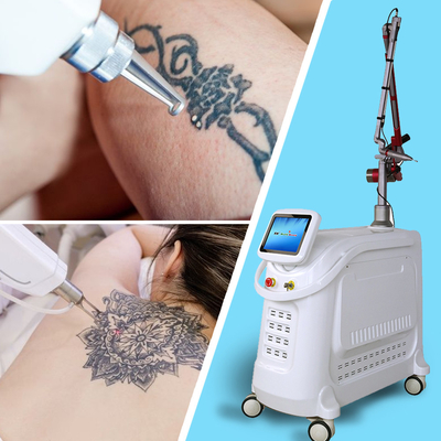 OEM ODM Máquina de eliminación de tatuajes láser de picosegundos personalizada con pantalla táctil de color de 15 pulgadas