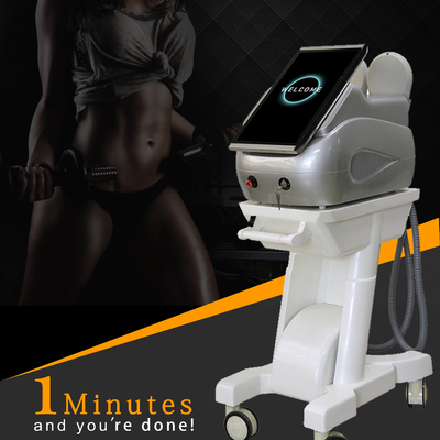 Máquina de adelgazamiento comercial EMS de 10 pulgadas con pantalla táctil para salón de belleza / spa