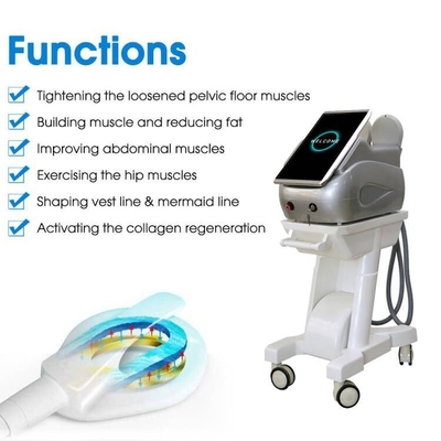 Máquina de adelgazamiento comercial EMS de 10 pulgadas con pantalla táctil para salón de belleza / spa