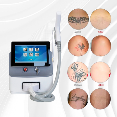 Q Switch Nd YAG Máquina de eliminación de tatuajes láser 1064nm 532nm 1320nm 2 años de garantía