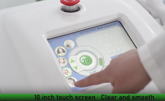 Máquina de depilación láser White Shell IPL para el rejuvenecimiento de la piel