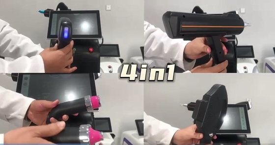 4 en 1 Máquina de belleza multifuncional de 3 longitudes de onda de láser