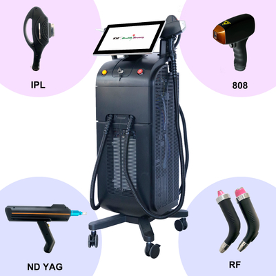 755nm 808nm 1064nm Diodo láser de depilación y máquina de eliminación de tatuajes