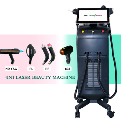 755nm 808nm 1064nm Diodo láser de depilación y máquina de eliminación de tatuajes