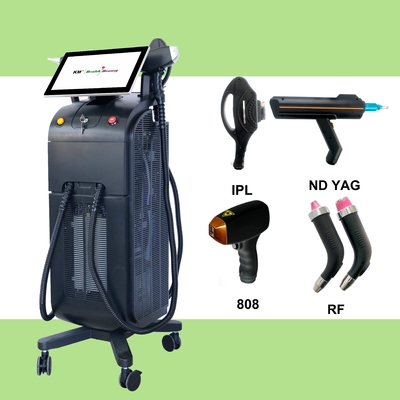 755nm 808nm 1064nm Diodo láser de depilación y máquina de eliminación de tatuajes