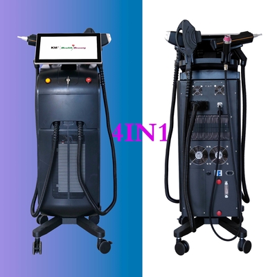 755nm 808nm 1064nm Máquina de belleza multifuncional Pico Nd YAG láser con tecnología de RF