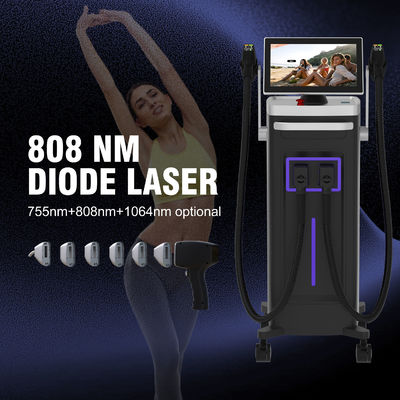 Analista de piel y cabello Diodeno láser depilación láser máquina láser Diodo 808 755 940 1064 4 longitud de onda Diodo láser depilación