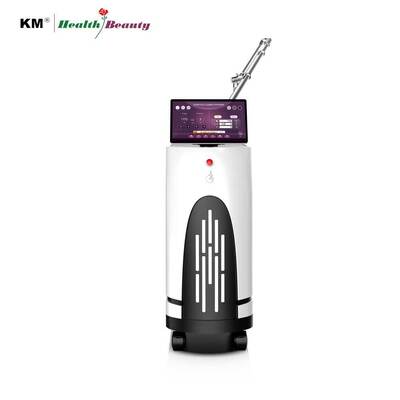 Aprobada por el CE Máquina láser Q con picosegundo conmutado Nd Yag Picolaser de pulso largo 1064 532 755 650 585 Máscara de tecnología de microcorriente